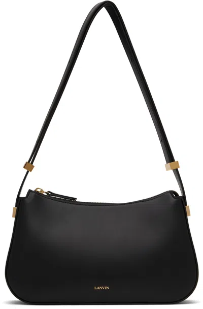 LANVIN BLACK CONCERTO LEATHER BAG