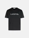 Lanvin Black Cotton T-shirt In Black