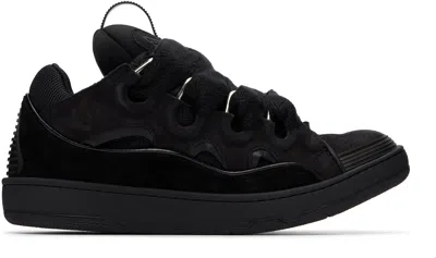 Lanvin Black Curb Sneakers