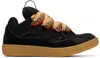 Lanvin Curb Lace-up Sneakers In Multi