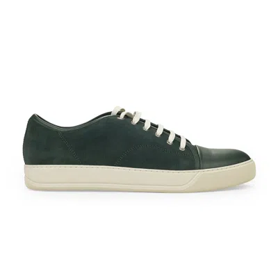 Lanvin Black Dbb1 Sneakers In Green