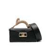 Lanvin Sculptured Jewelry Top Handle Shoulder Bag