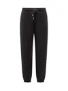 Lanvin Black Jogger Pants With Drawstring By  In Black
