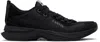 Lanvin Black L-i Mesh Sneakers In Black10