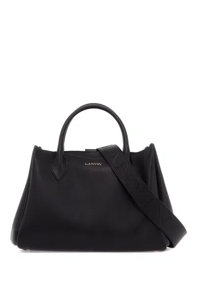 LANVIN LEATHER BAG WITH LOGO