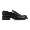 Lanvin Black Leather Medley Loafers In Black
