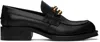 LANVIN BLACK MEDLEY LOAFERS