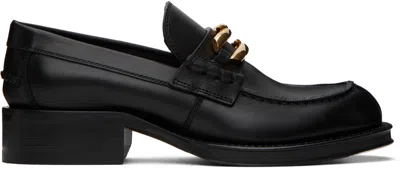 Lanvin Black Medley Loafers In 10 Black