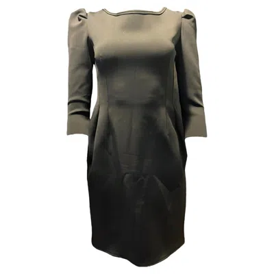 Pre-owned Lanvin Black Mini Dress, Size 40