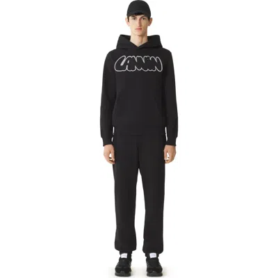 Lanvin Black Modern Curb Jogging Pants
