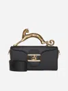 Lanvin Black Nano Pencil Cat Top Handle Bag In Black