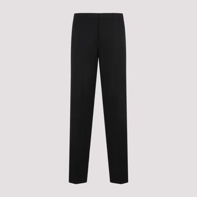 LANVIN BLACK OLD CIGARETTE PANTS