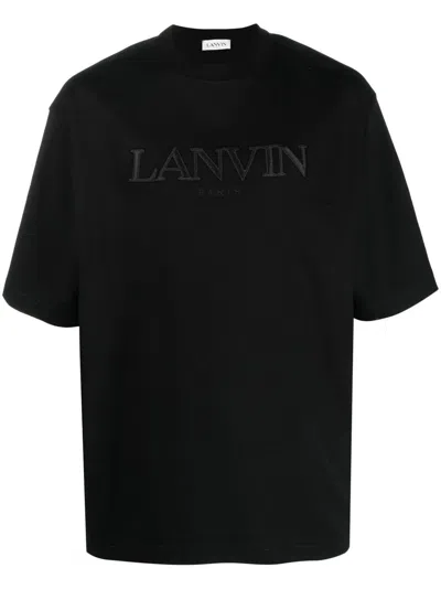 Lanvin Black Oversized T-shirt For Men