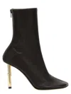 Lanvin 'sequence' Stiletto Heel Ankle Boots In Black