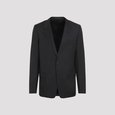 LANVIN BLACK SINGLE BREASTED BLAZER