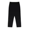 Lanvin Black Straight Tailored Cigarette Pants In Black