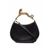 LANVIN BLACK TOTE BAGS