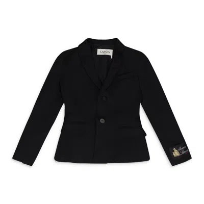 Lanvin Black Tuxedo Tailored Blazer