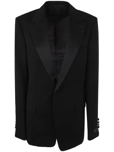 LANVIN LANVIN BLACK WOOL BLAZER