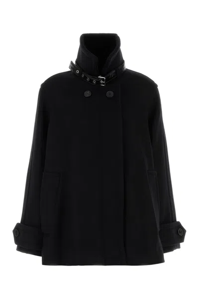Lanvin Black Wool Coat