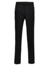 Lanvin Black Wool Trousers In Black