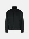 Lanvin Wool Twill Casual Jacket In Black
