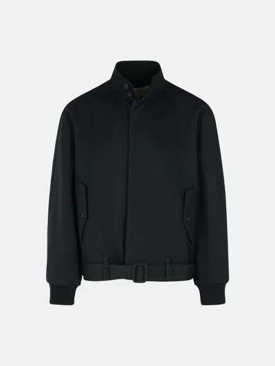 LANVIN BLACK WOOL JACKET
