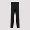 LANVIN BLACK WOOL OLD CIGARETTE PANTS