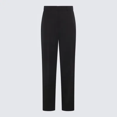 LANVIN LANVIN BLACK WOOL PANTS