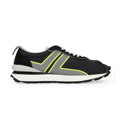 Lanvin Black/silver Bumpr Sneakers