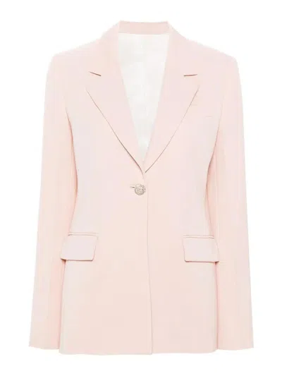 Lanvin Single-breasted Tailored Jacket Clothing In Pink