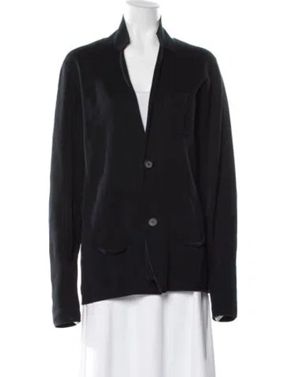 Pre-owned Lanvin Blazer In Black