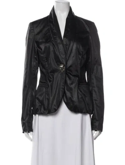 Pre-owned Lanvin Blazer In Black