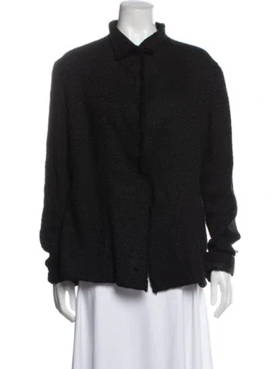 Pre-owned Lanvin Blazer In Black