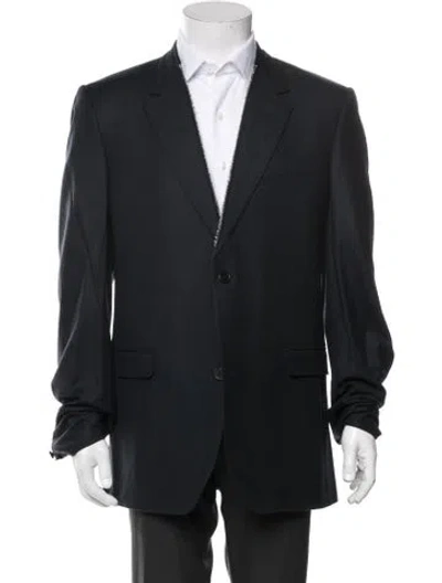 Pre-owned Lanvin Blazer In Blue