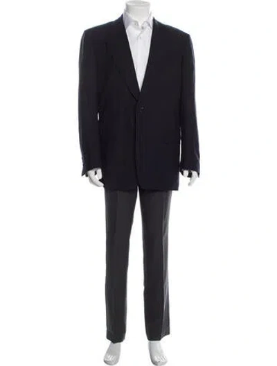 Pre-owned Lanvin Blazer In Blue