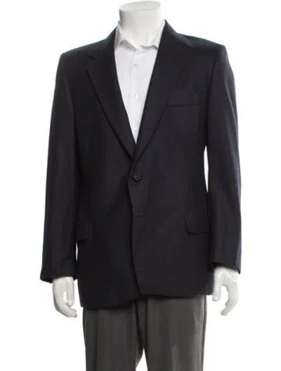 Pre-owned Lanvin Blazer In Blue