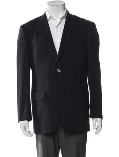 Pre-owned Lanvin Blazer In Blue