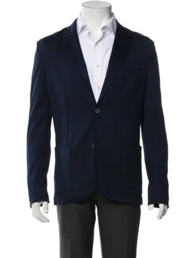 Pre-owned Lanvin Blazer In Blue