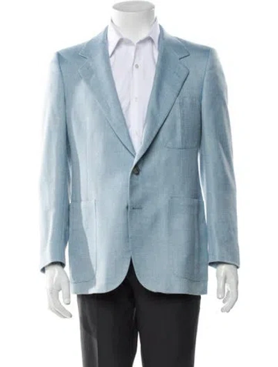 Pre-owned Lanvin Blazer In Blue