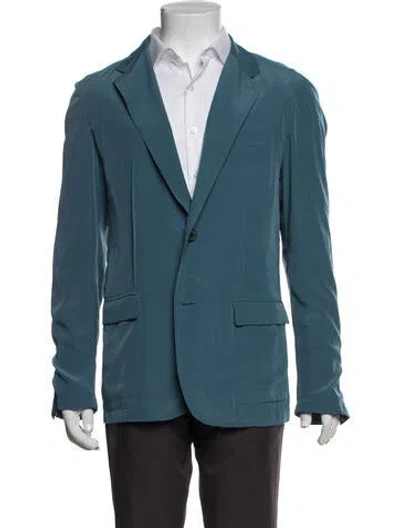 Pre-owned Lanvin Blazer In Blue