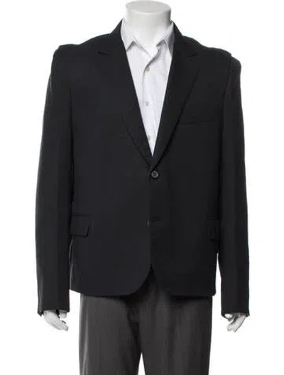 Pre-owned Lanvin Blazer In Blue