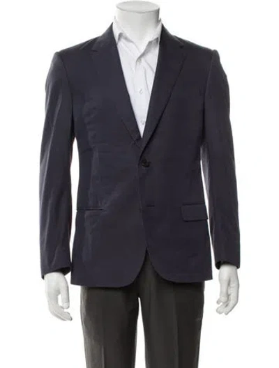 Pre-owned Lanvin Blazer In Blue