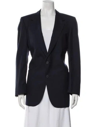 Pre-owned Lanvin Blazer In Blue