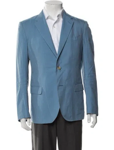 Pre-owned Lanvin Blazer In Blue