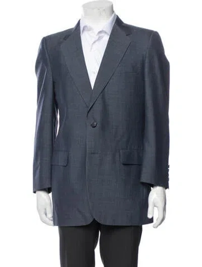 Pre-owned Lanvin Blazer In Blue