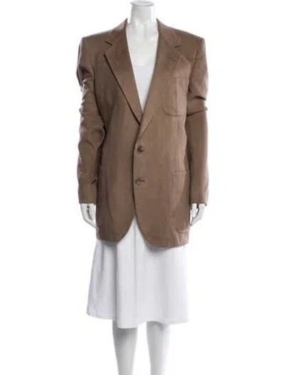 Pre-owned Lanvin Blazer In Brown