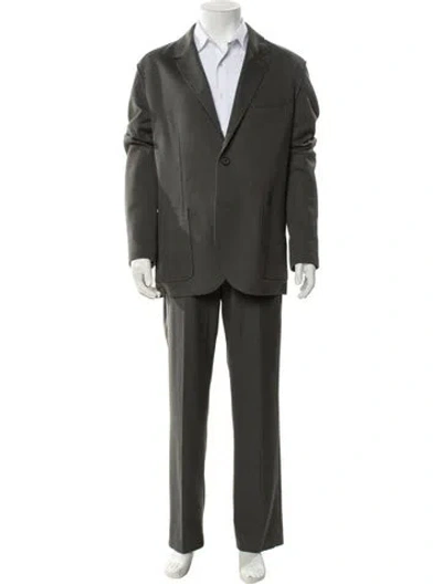 Pre-owned Lanvin Blazer In Gray