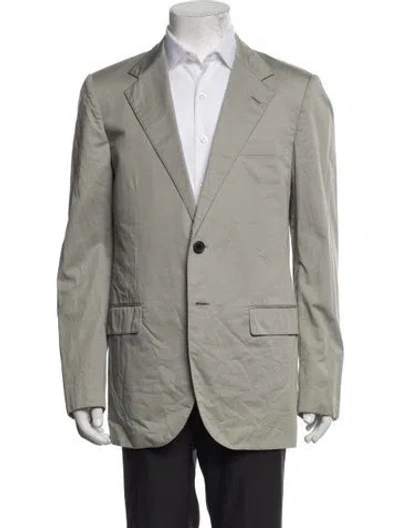Pre-owned Lanvin Blazer In Green