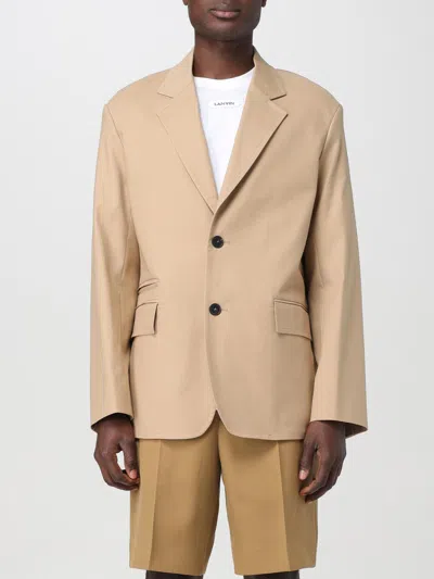 Lanvin Jacket  Men Color Sand